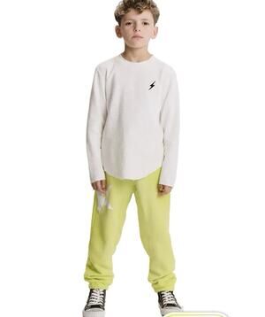 Nununu Kids Sweatpants Star Voltage Hot Lime 10-11 Y